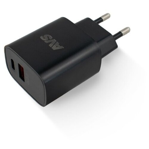 Сетевое зарядное устройство AVS 2 порта UT-723 (USB QC 3.0+PD Type C) зарядное устройство avs ut 723 a40872s