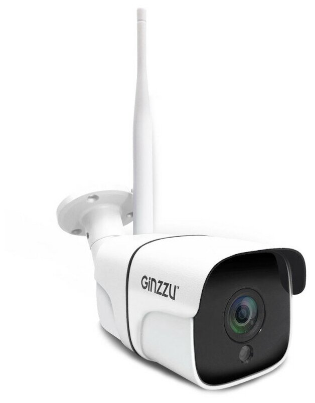 Камера в/наблюдения GINZZU HWB-2304A, WiFi 2.0Mp, 3.6mm, SD, IR 40м, IP66, мет. - фотография № 4