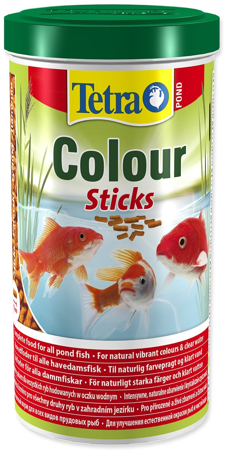 Tetra Pond Color корм для прудовых рыб в гранулах для окраски, 1 л