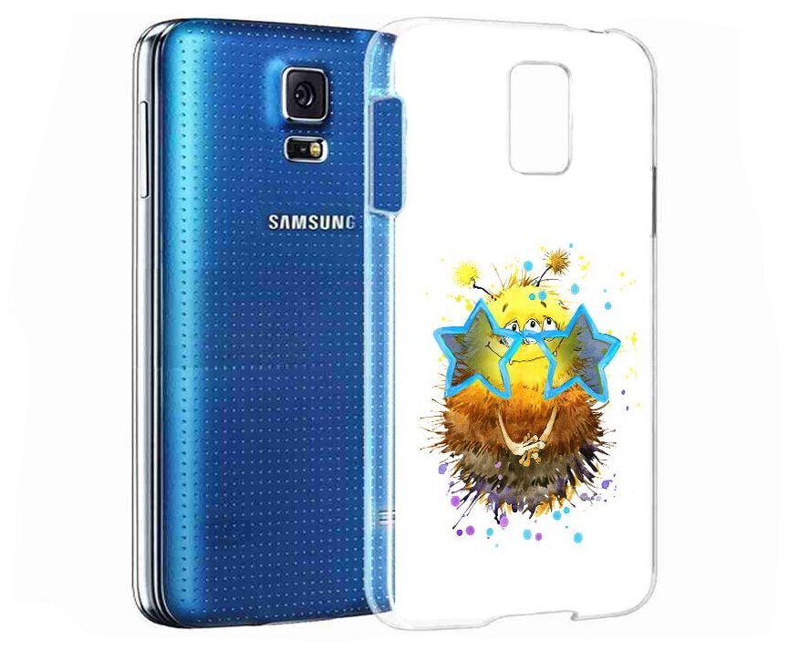 Чехол задняя-панель-накладка-бампер MyPads Буня для Samsung Galaxy S5 SM-G900H/G900F противоударный