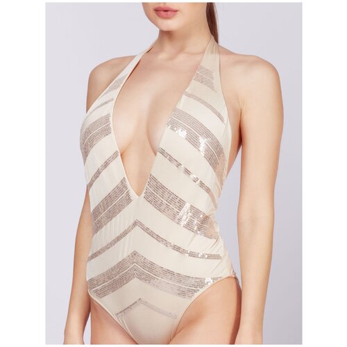 фото Купальник слитный с глубоким v-образным вырезом twinset ru 48 / eu 42 / l