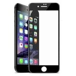 Защитное стекло 5D для iPhone 7\8 (черное) - изображение