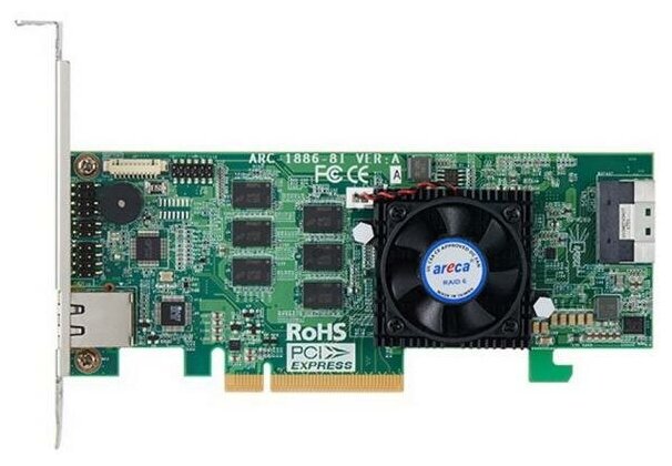 Контроллер SAS/SATA Areca ARC-1886-8I