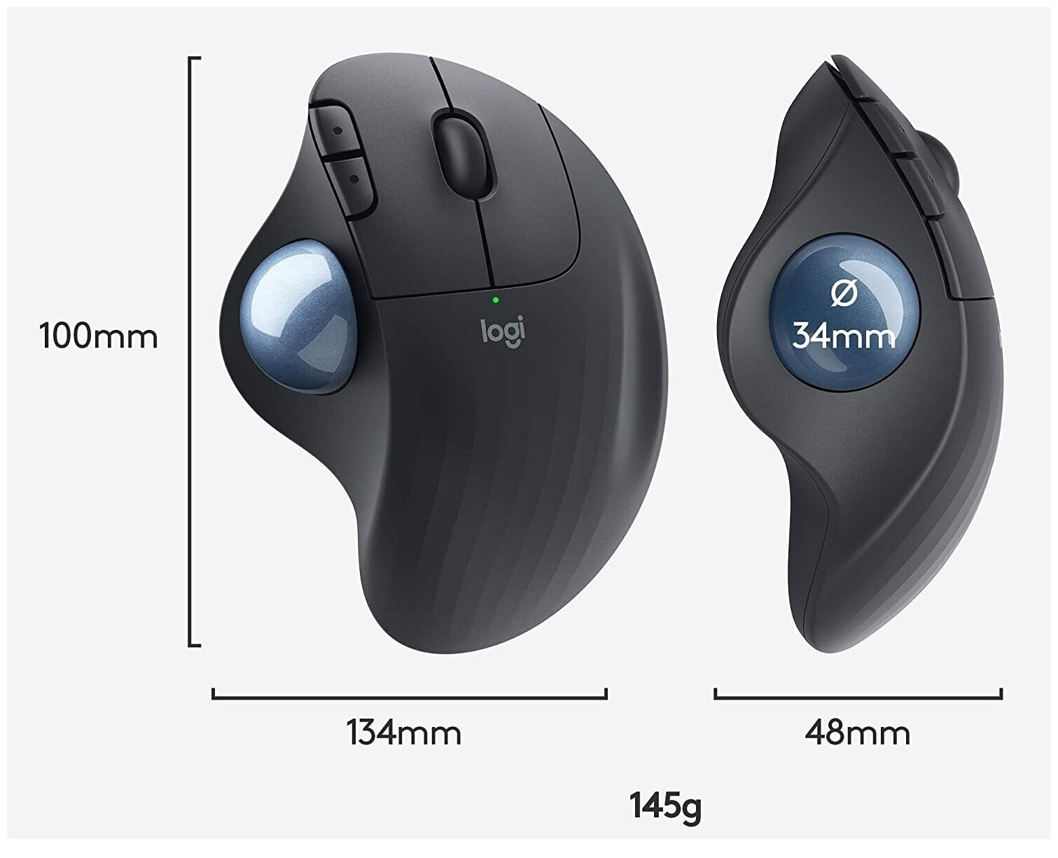 Мышь беспроводная Logitech - фото №3