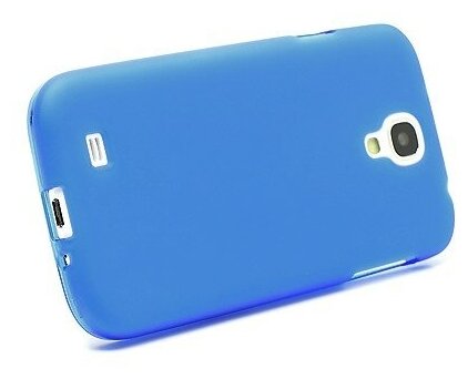 Чехол силиконовый для Samsung i9500/i9505, Galaxy S4, синий