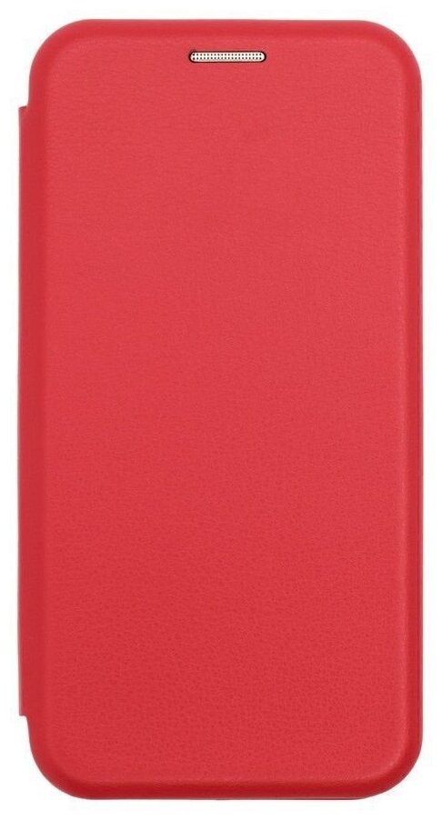 Чехол-книжка для Xiaomi Redmi Note 9 Pro красный