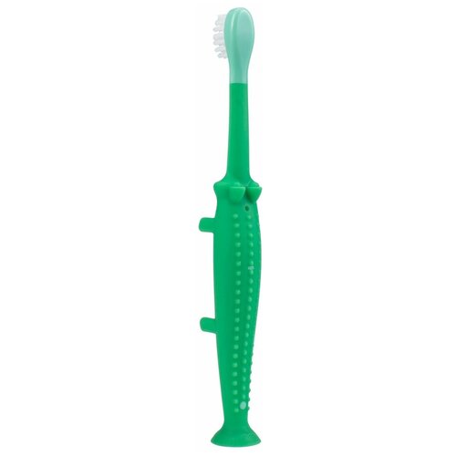Зубная щётка Крокодильчик Зелёный