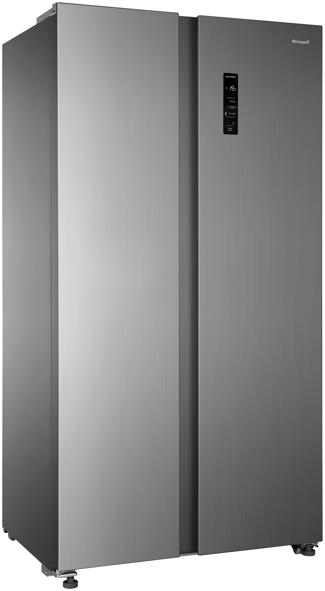 Холодильник двухкамерный WEISSGAUFF Premium Wsbs 735 NFX Inverter Professional Side by Side, инверто