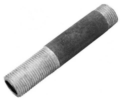 Сгон удлиненный стальной черный 3/4 L150мм Леруа Мерлен - фото №5