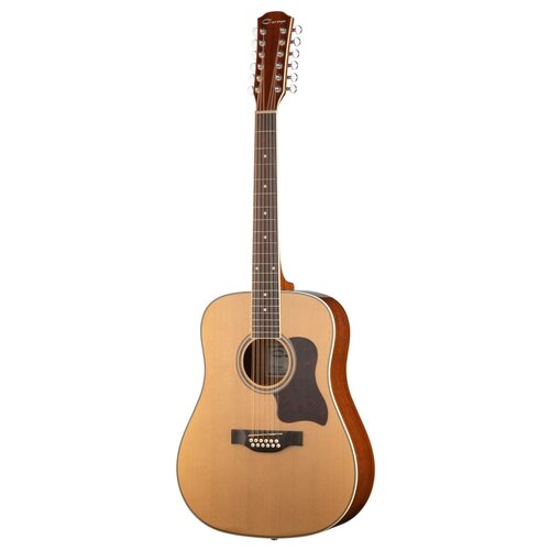 Акустическая гитара 12-струнная, цвет натуральный, Caraya F66012-N caraya f64012 n акустическая 12 струнная гитара цвет натуральный