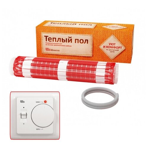 Комплект теплого пола под плитку Warmstad WSM-485Вт 32 м2 c терморегулятором Warmstad ТР 111 6189₽