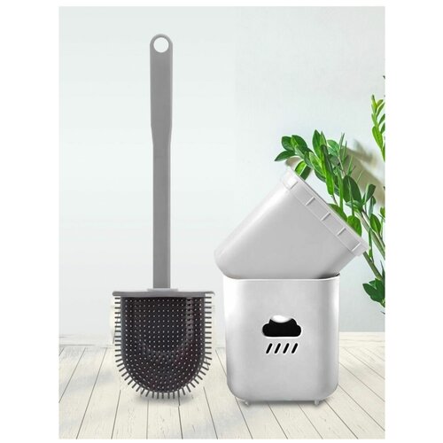 Силиконовый ёршик для туалета, ершик для унитаза, силиконовый ерш для унитаза, подвесной на стену