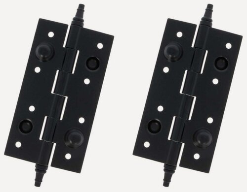 Изображение товара Петля черная универсальная AMIG, Артикул 561-150х80-NE(2), комплект 2 штуки