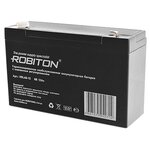 Свинцово-кислотный аккумулятор ROBITON VRLA6-12 (6 В, 12 Ач) - изображение
