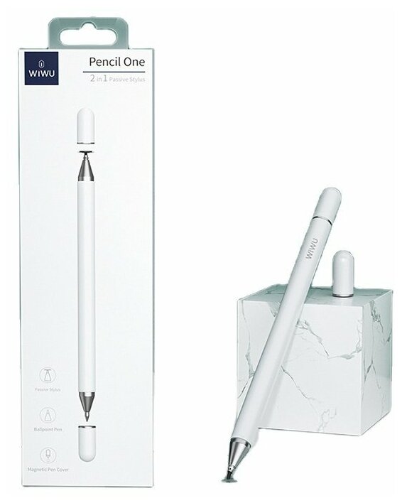 Стилус Wiwu Pencil One (White) - фото №5