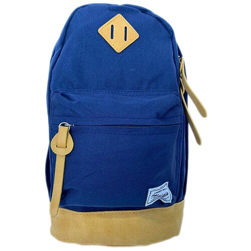 фото Сумка через плечо мужская ам-8533 синяя с желтым нет бренда