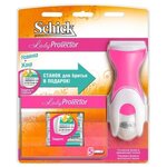 Сменные лезвия Schick Lady Protector 5 кассет + бритва с 1 кассетой - изображение