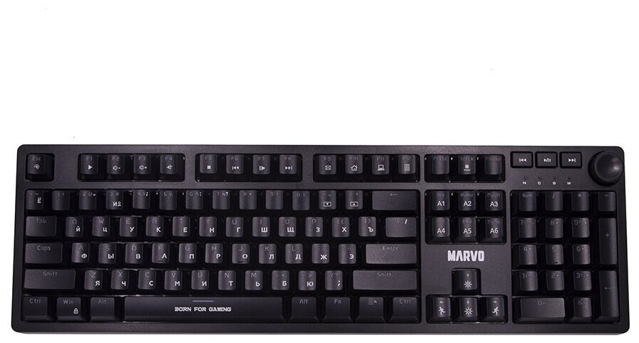 Игровая механическая клавиатура Marvo KG954 USB Gaming с подсветкой, ПК