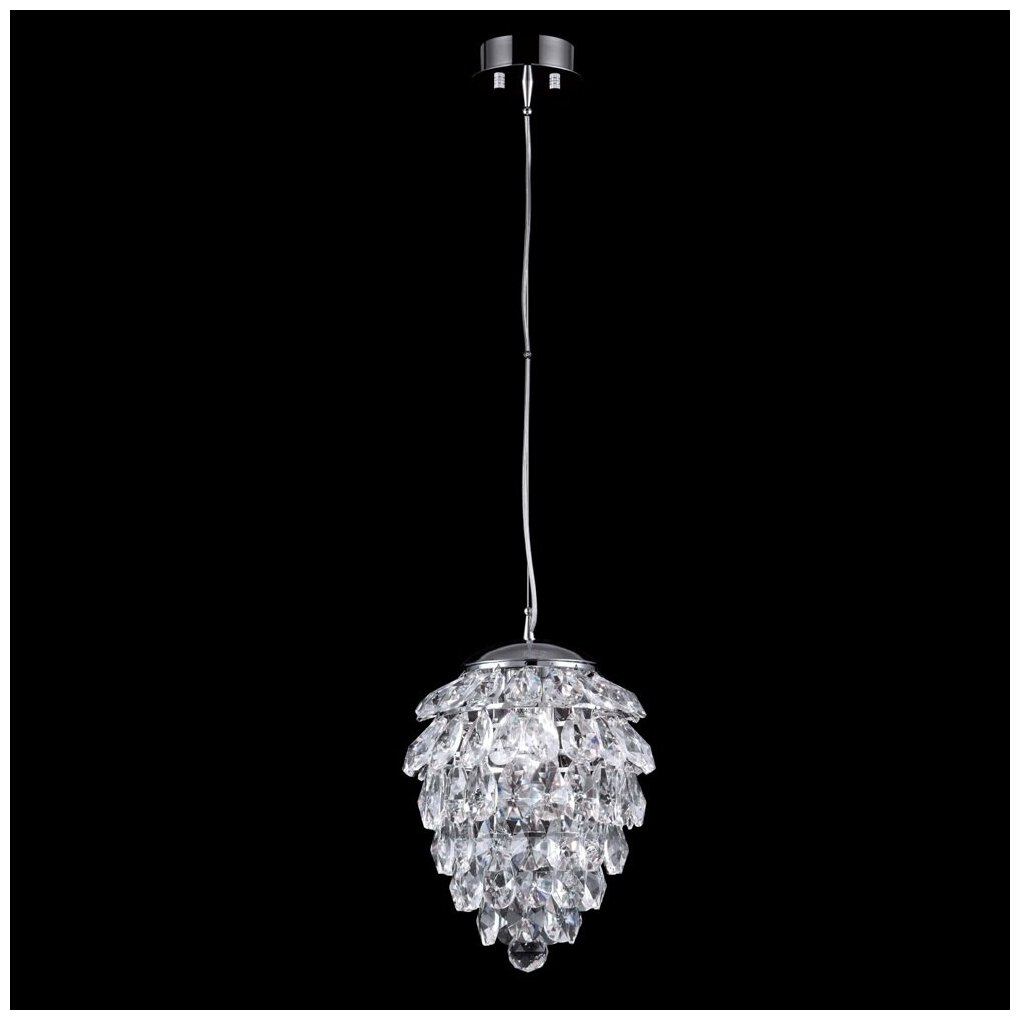 Crystal Lux Светильник подвесной Crystal Lux CHARME SP2 CHROME/TRANSPARENT