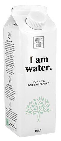Вода питьевая `NATURE`S OWN FACTORY` негазированная 0,5 л