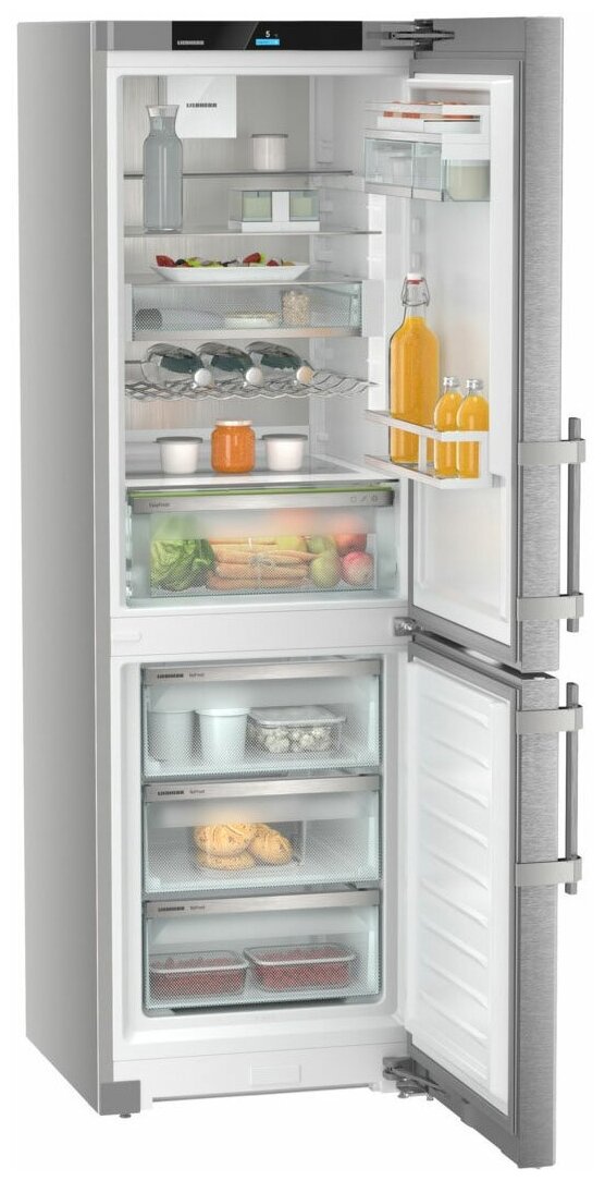 Двухкамерный холодильник Liebherr SCNsdd 5253-20 001 фронт нерж. сталь - фотография № 5