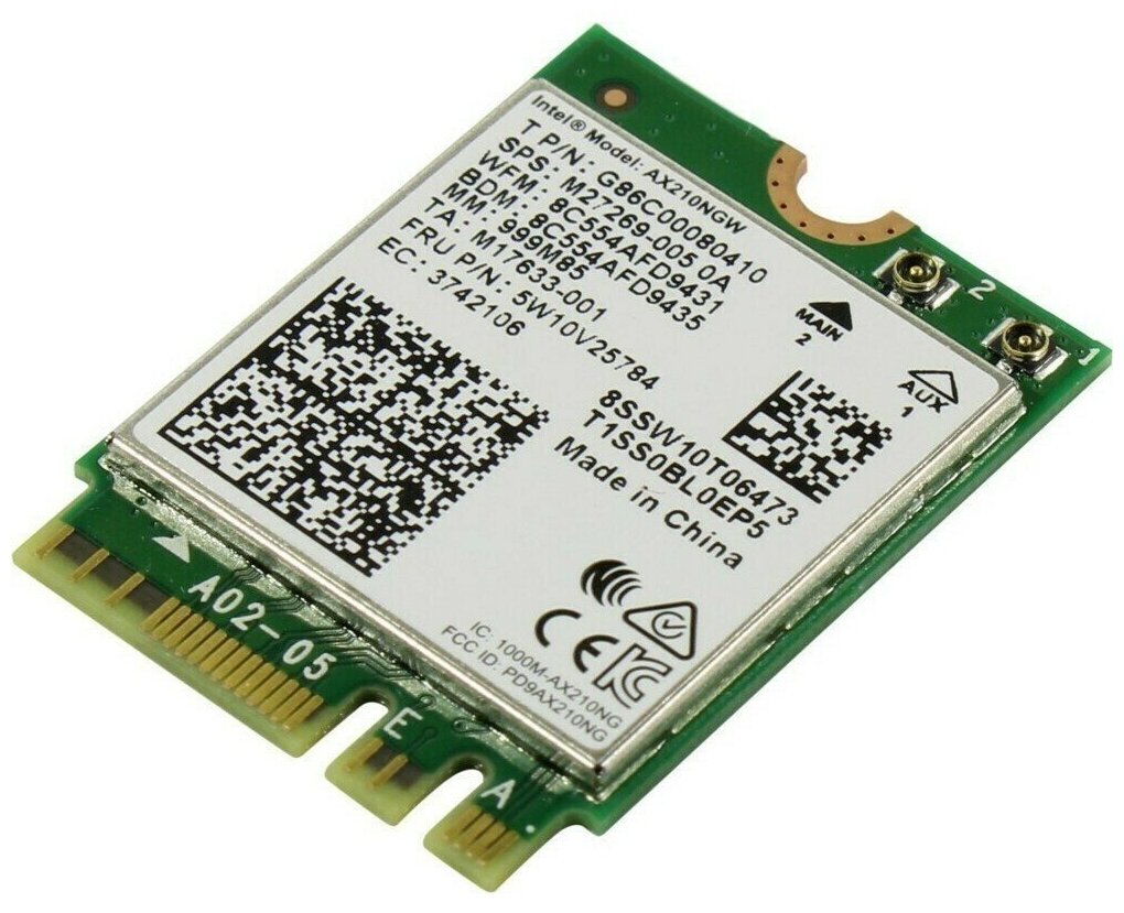 Wi-Fi адаптер Intel (AX210.NGW)