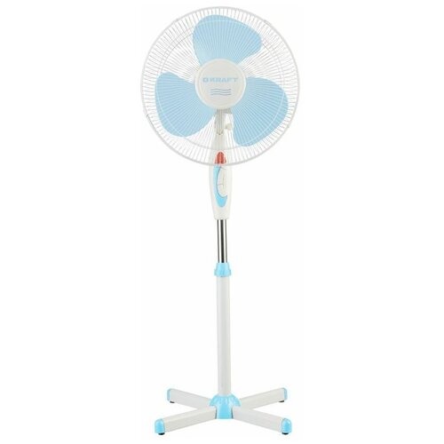 Напольный вентилятор Kraft FS40-1621B белыйголубой 159900₽
