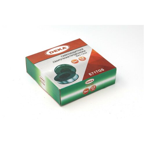 Проволока порошковая DEKA E71TGS 0,8 мм по 5 кг