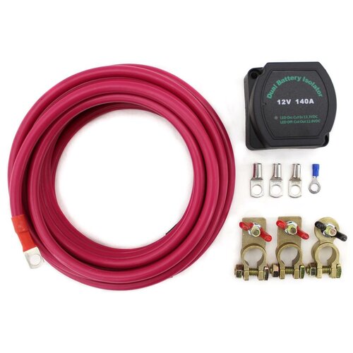 Устройство развязки аккумуляторов 12В 140А полный установочный комплект 901600₽