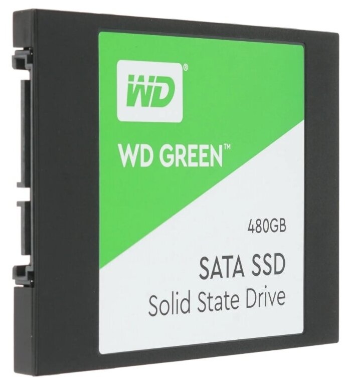 Твердотельный накопитель Western Digital WD Green SATA 480 ГБ SATA WDS480G3G0A - фотография № 3