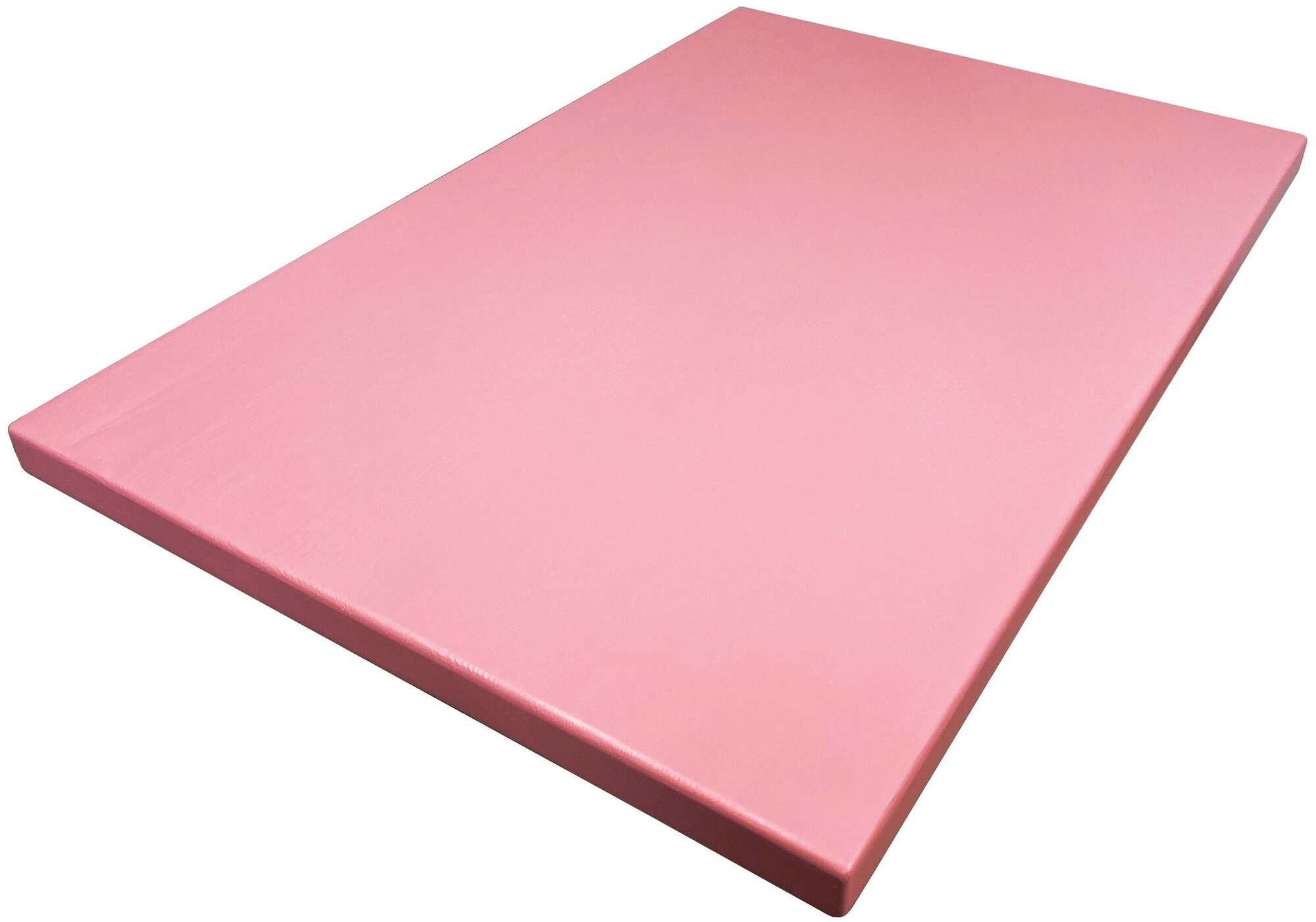Столешница из сосны цвет розовый 110х60х4 см