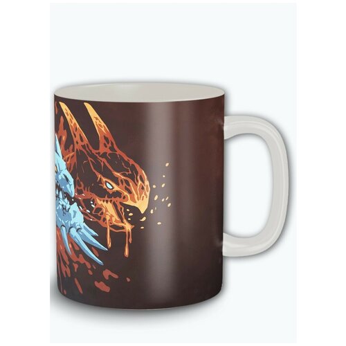 Кружка белая игры дота 2 dota 2 - 8965