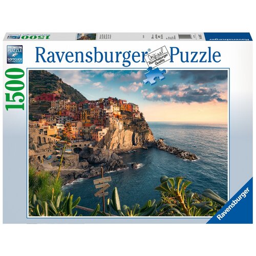 Ravensburger Пазл Вид на Чинкве-Терре 1500 шт. 16227 пазл ravensburger 1500 деталей романтика в чинкве терре