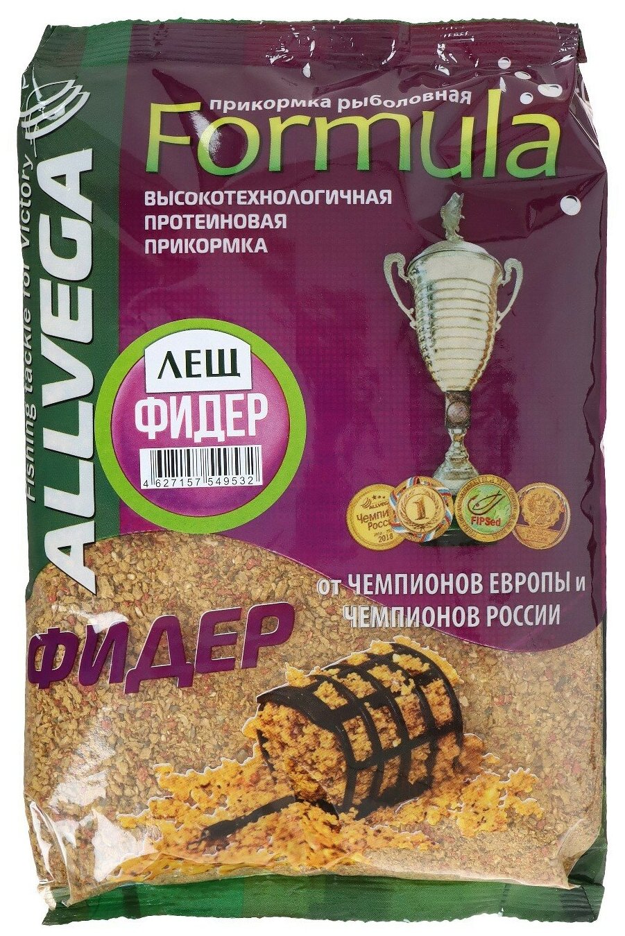 Прикормка Allvega Formula Feeder Bream фидер лещ 900 г