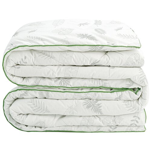 Одеяло Василиса, бамбук и поплин, евро: 200х220см