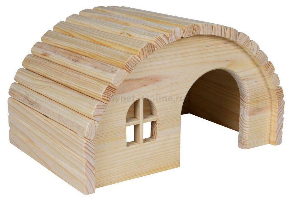 Домик для грызунов Trixie Wooden House M, размер 29х17х20см. - фотография № 1