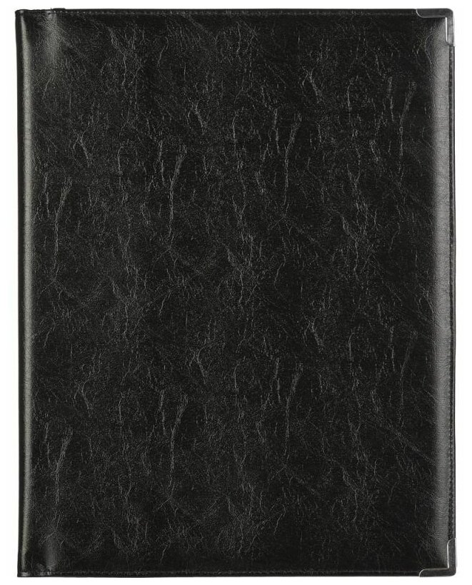 Папка Attache № 165, искусственная кожа, цвет черный