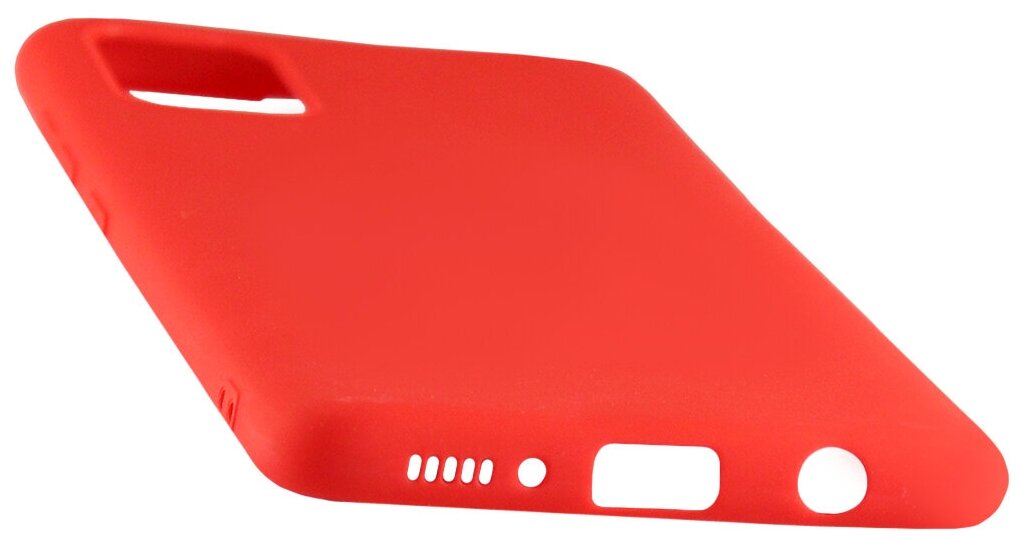 Чехол-крышка LuxCase для Samsung Galaxy A51, термополиуретан, красный - фото №2