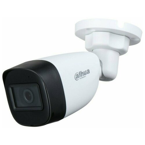 Камера видеонаблюдения аналоговая Dahua DH-HAC-HFW1200CP-0360B 1080p 36 мм белый 506800₽