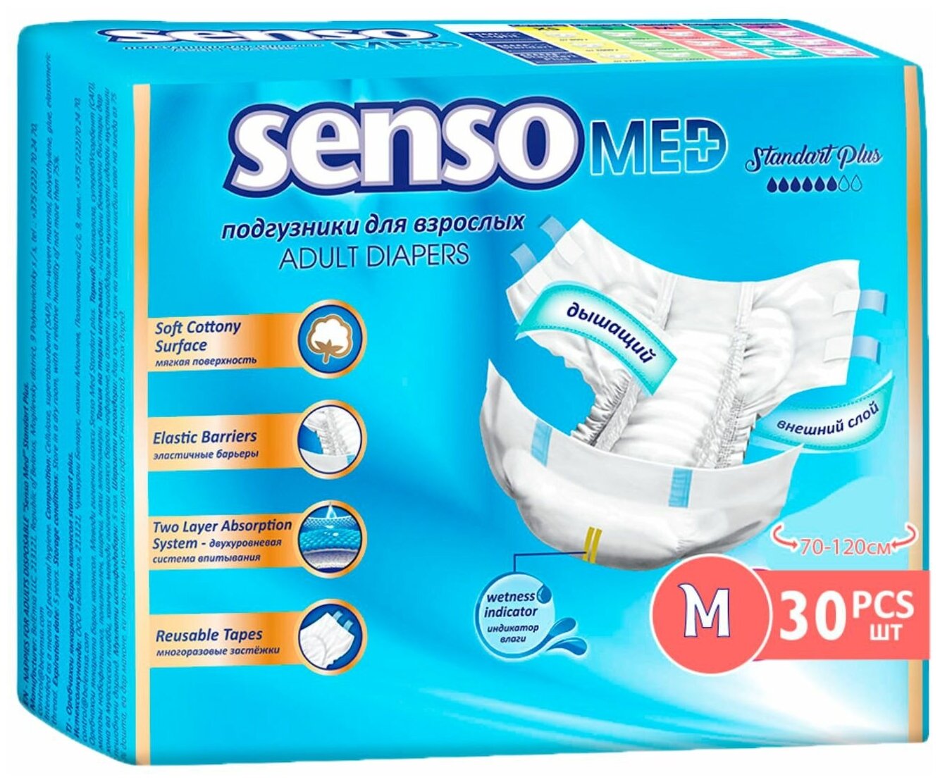    "Senso Med" Standart Plus  (70 - 120   ) 30 .