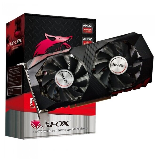 Видеокарта RX560 4GB GDDR5 128bit DVI HDMI DP RTL