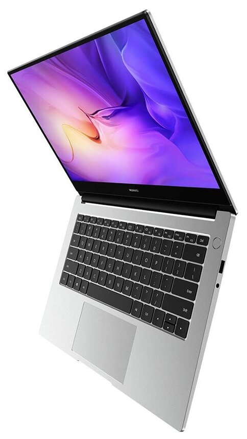 Ноутбук Huawei MateBook D 14 NbD-WDH9 Mystic Silver 53013ERM 14 Core i5 1135G7 8Gb SSD 512Gb Iris Xe Graphics Серебристый