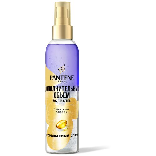 Спрей Для Волос Pantene Дополнительный Объем SOS Несмываемый, С Цветок Лотоса, 150мл