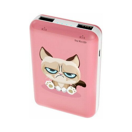 Внешний аккумулятор Ritmix RPB-10007 Grumpy Cat