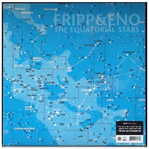 Fripp Robert & Eno Brian Виниловая пластинка Fripp Robert & Eno Brian Equatorial Stars current 93 виниловая пластинка current 93 soft black stars