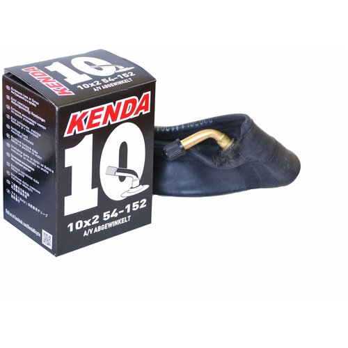 Камера 10 авто изогн. 45` 5-515002 (новый арт. 5-516802) 2,00 (54-152) велосипедная (50) KENDA велосипедная камера 27 5 x 1 90 kenda kenda черный