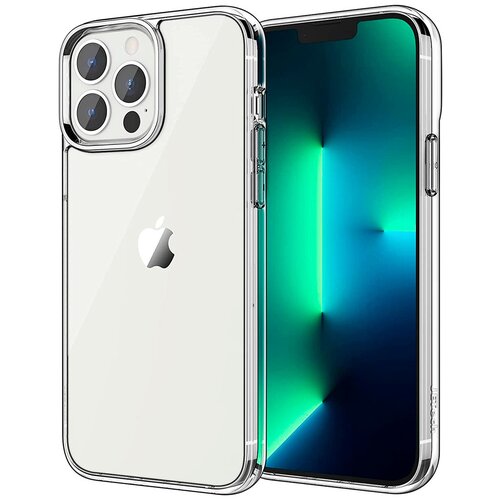 Силиконовый чехол на Apple iPhone 13 Pro Max / Эпл Айфон 13 Про Макс прозрачный силиконовый чехол на apple iphone 13 pro max эпл айфон 13 про макс с рисунком разноцветные листья в каплях