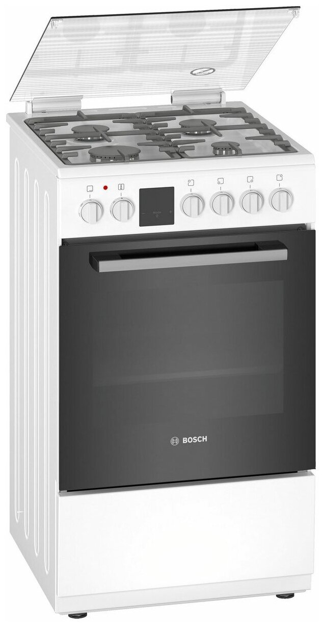 Комбинированная плита Bosch HXG930E20R белый