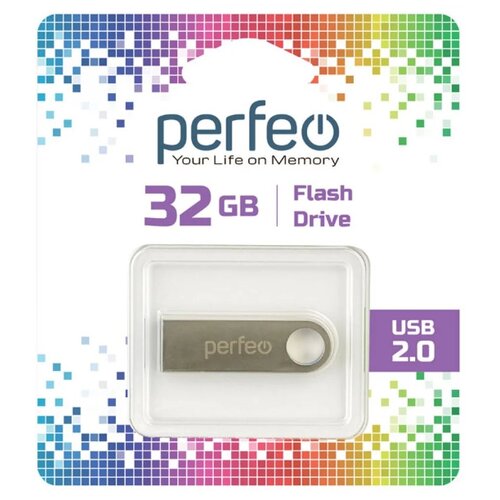 Флеш Perfeo USB 32GB M07 Metal Series usb флеш perfeo 2 0 m10 metal series pf m10ms016
