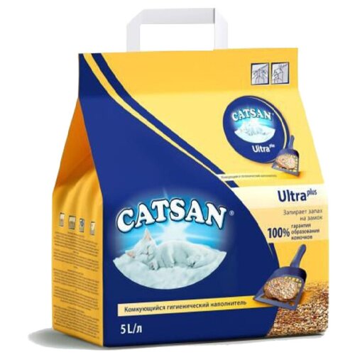 Catsan (Катсан) 5л ультра комкующийся наполнитель для кошек Арт.26248